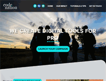 Tablet Screenshot of codenation.com